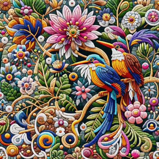 Jungle-Print-Embroidery-Klaudia-Stavreva-Birds